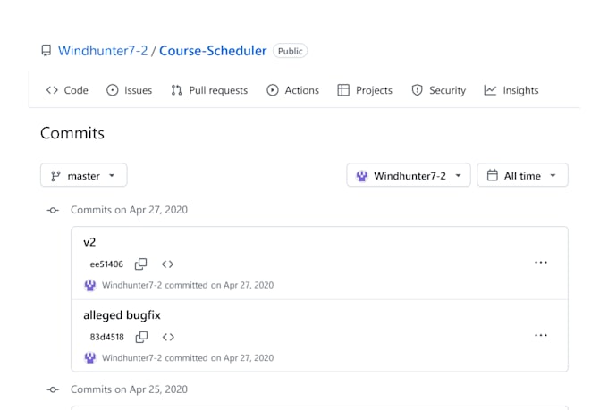program in java, including bug fixes